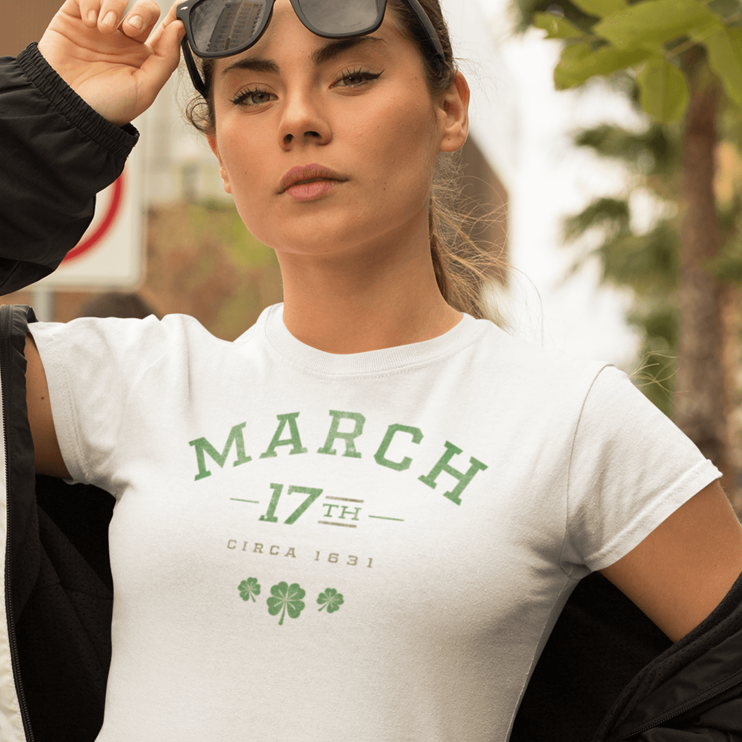 March 17th St Patricks Day Womens Tee