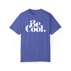 Flat lay thumbnail of Cotton T-Shirt in color Periwinkle on a white background