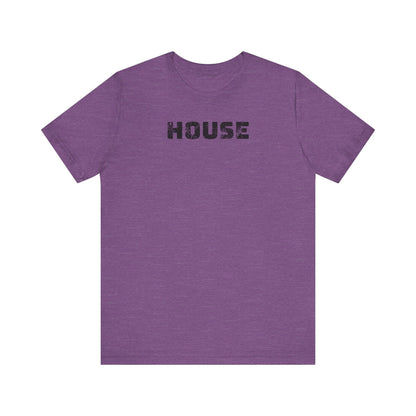 HOUSE Womens Jersey Tee for Clubbing & Dance Music Fans