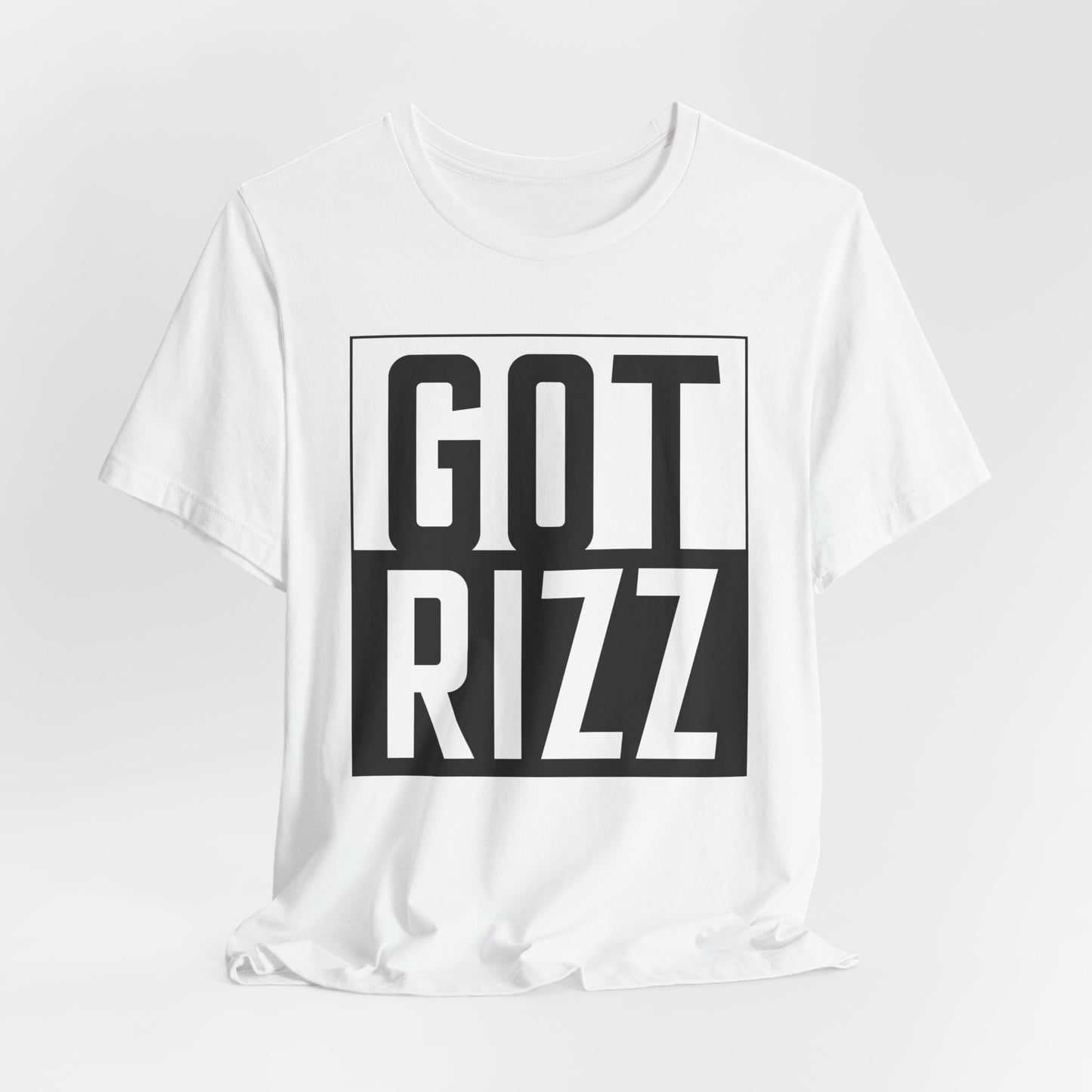 Got Rizz Jersey gen z streewear rizzler tee - charisma swager Short Sleeve T-Shirt - Classic Fit