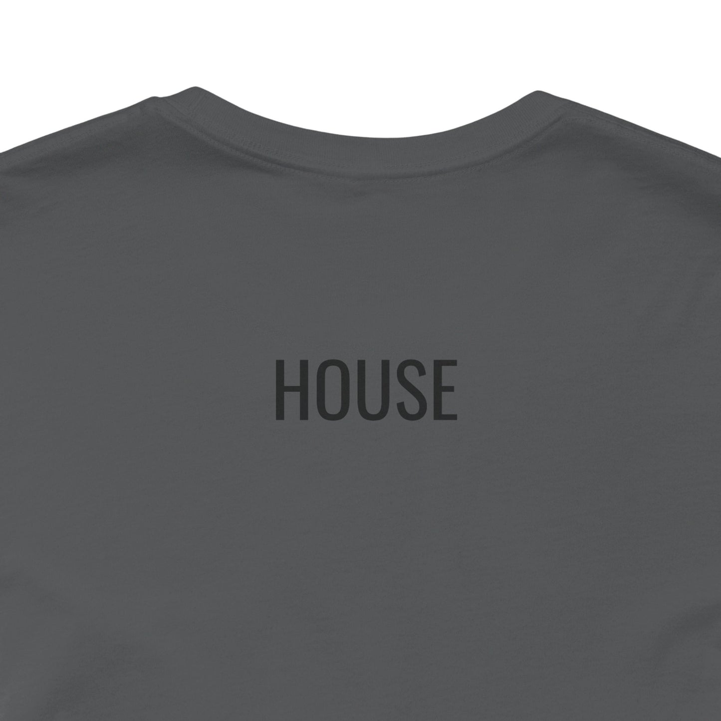 Women's HOUSE Jersey Short Sleeve Tee for DJs, Clubbing & dance music fans