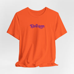 Flat lay thumbnail of Cotton T-Shirt in color Orange on a white background