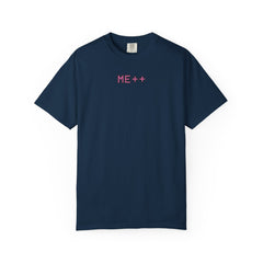 Flat lay thumbnail of Cotton T-Shirt in color True Navy on a white background