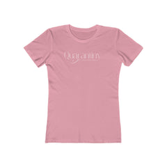 Flat lay thumbnail of Cotton T-Shirt in color Solid Light Pink on a white background