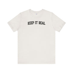 Flat lay thumbnail of Cotton and Polyester T-Shirt in color Vintage White on a white background
