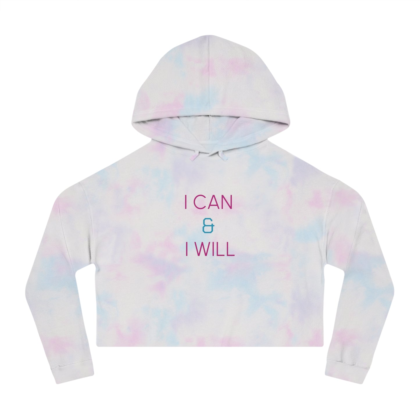 I can  I Will Tie-Dye Cotton Candy