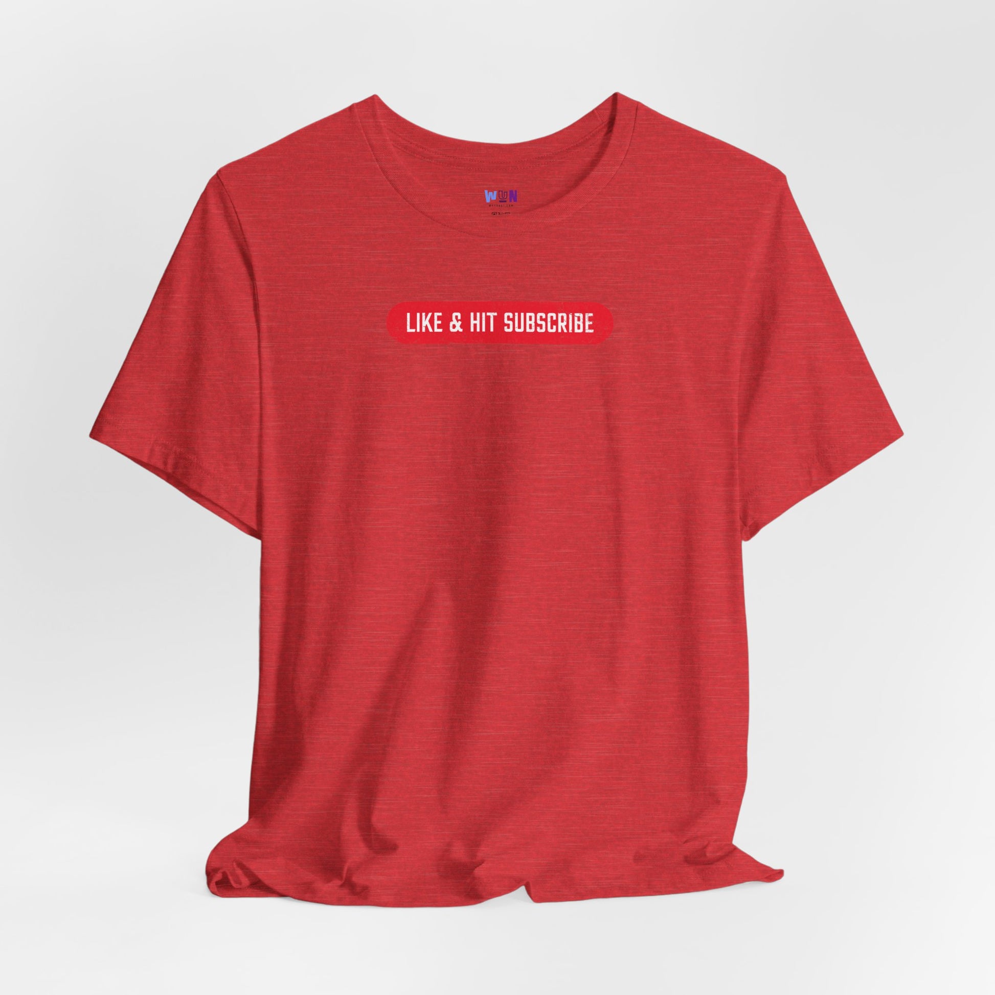 Like & Hit Subscribe Youtube Unisex Content Creator T-Shirt (Toolie)