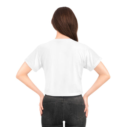 Embrace The Journey Colorful Cropped Tee for Women