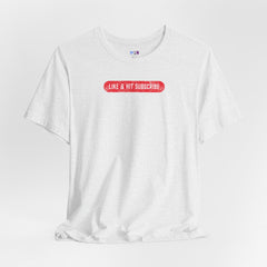 Flat lay thumbnail of Cotton and Polyester T-Shirt in color Ash on a white background