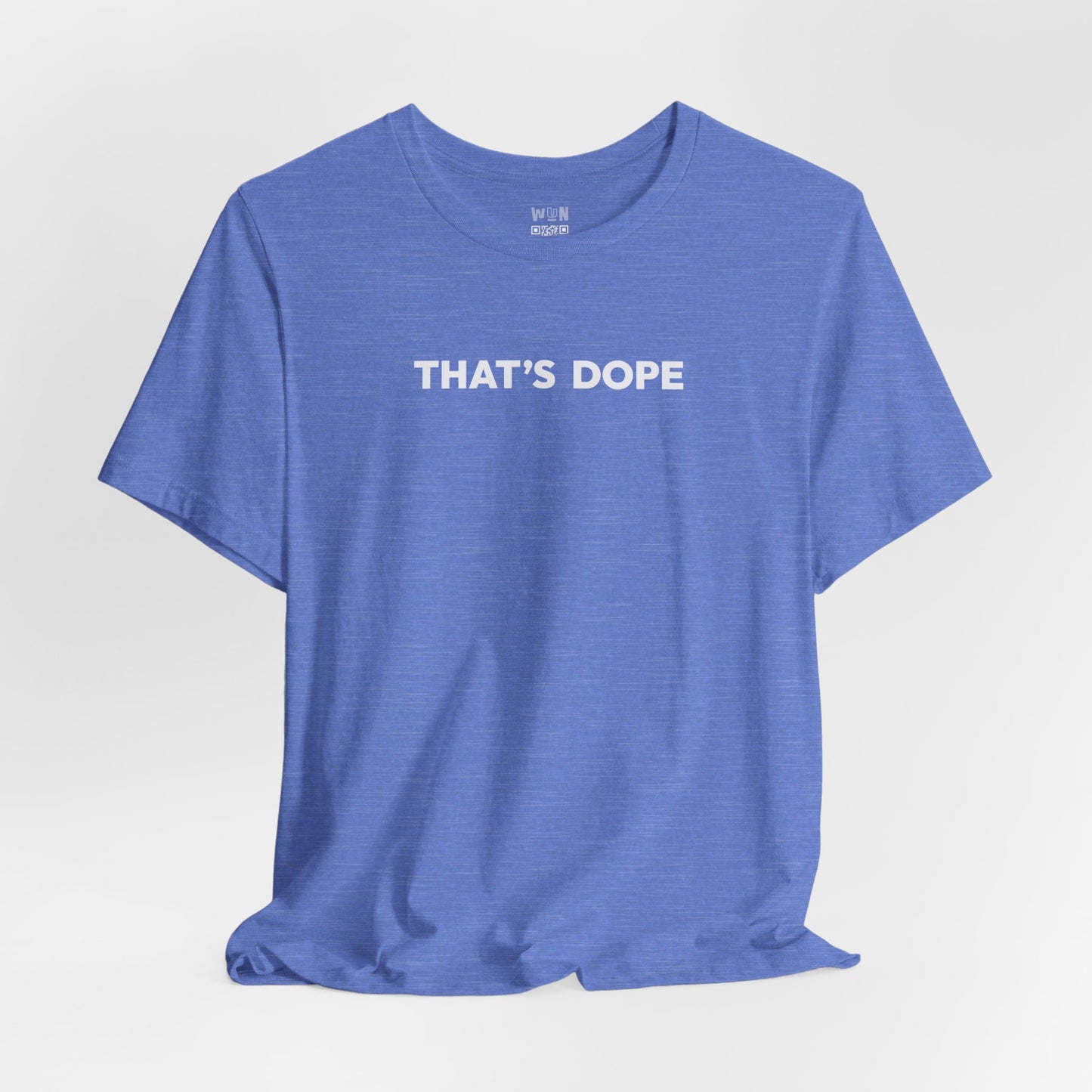 THAT'S DOPE Heather Cotton Short Sleeve Men's Tee