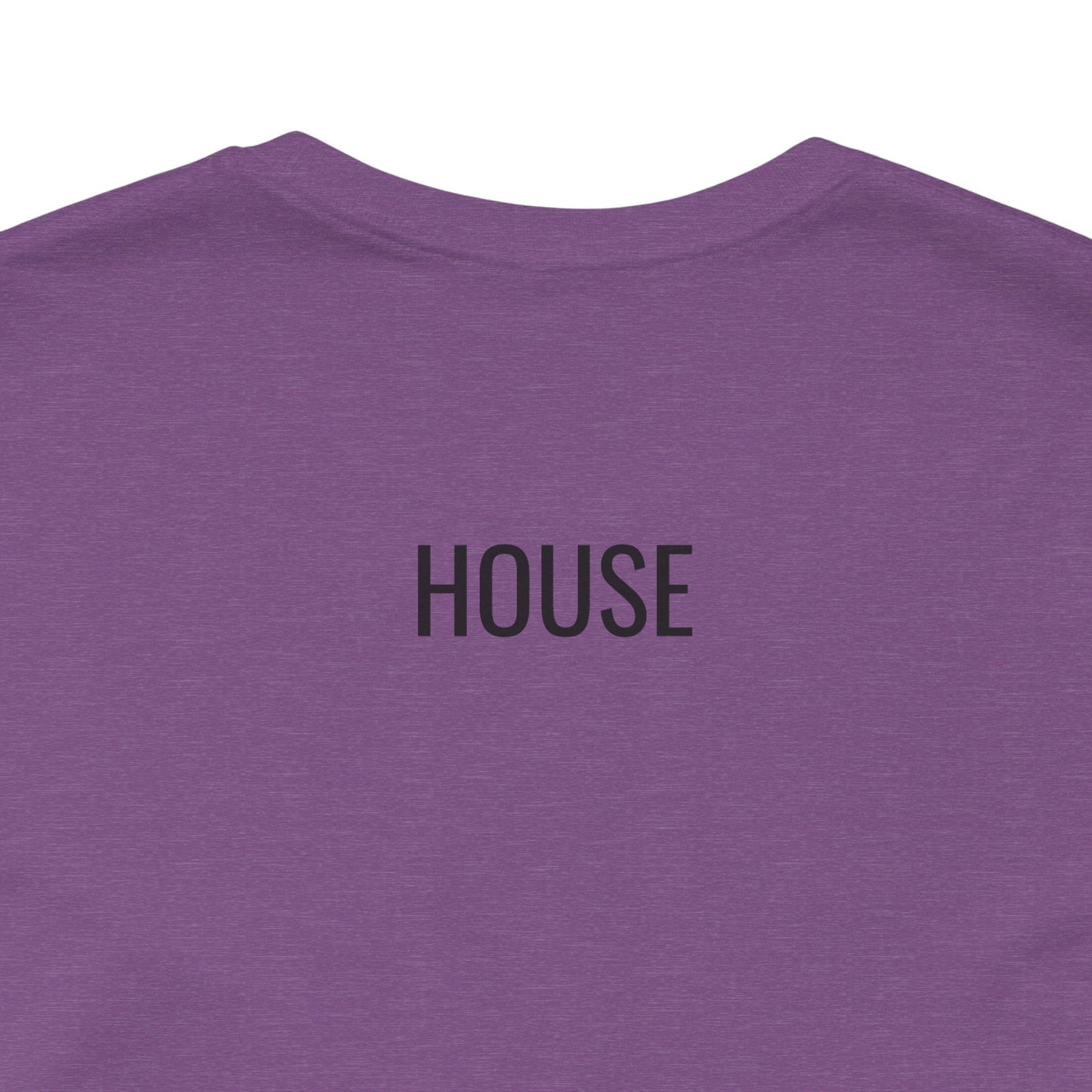 Women's HOUSE Jersey Short Sleeve Tee for DJs, Clubbing & dance music fans