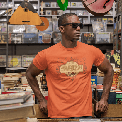 No More Rum No More Fun 1920s Style Party Men's Tee
