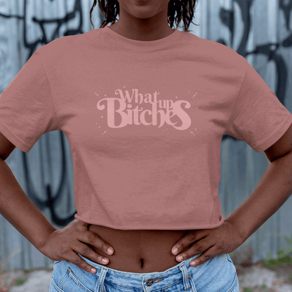 What Up Bitches in Pale Purple