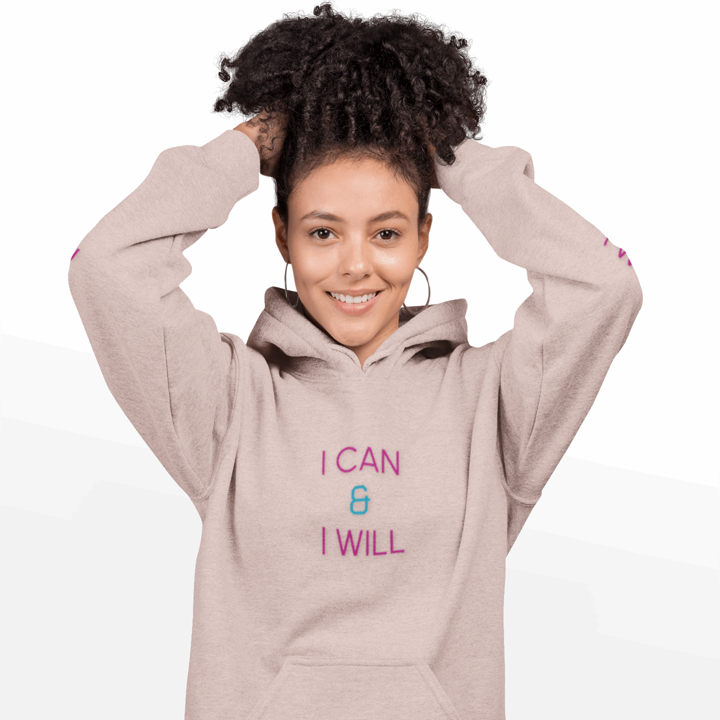 I can & I Will Pink Blush