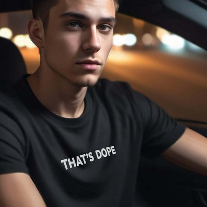 THAT'S DOPE Slang Heather Cotton Short Sleeve Unisex Tee