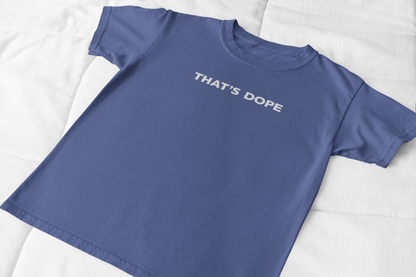 THAT'S DOPE Slang Heather Cotton Short Sleeve Unisex Tee