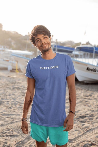 THAT'S DOPE Slang Heather Cotton Short Sleeve Unisex Tee