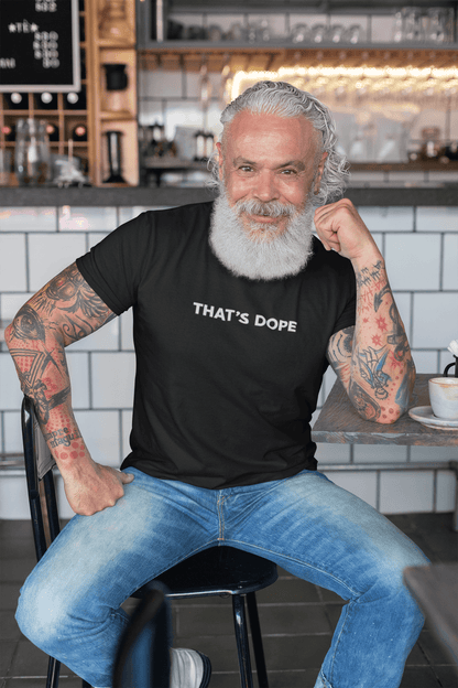 THAT'S DOPE Slang Heather Cotton Short Sleeve Unisex Tee