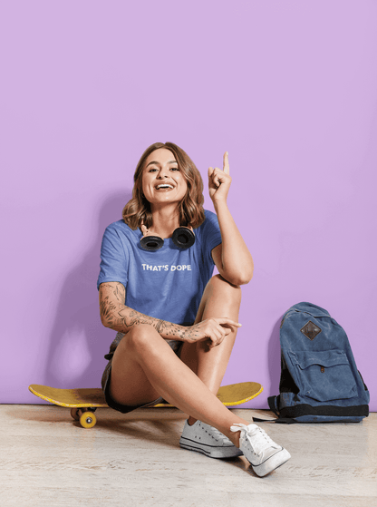 THAT'S DOPE Slang Heather Cotton Short Sleeve Unisex Tee