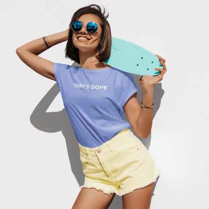 THAT'S DOPE Slang Heather Cotton Short Sleeve Unisex Tee