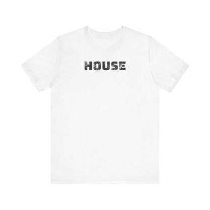 HOUSE Womens Jersey Tee for Clubbing & Dance Music Fans