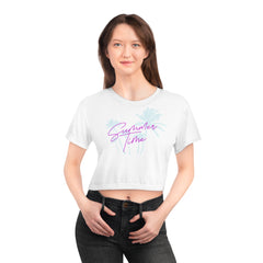 Flat lay thumbnail of Polyester Tank Top in color White on a white background