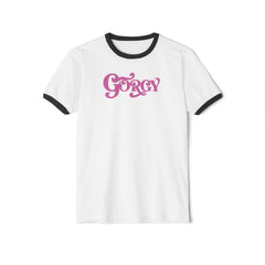 Flat lay thumbnail of Cotton T-Shirt in color Hot Pink on White on a white background