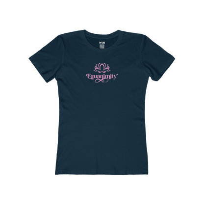 'Equanimity' Slim Fit Womens Spiritual tee