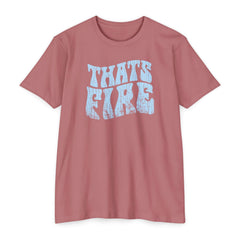Flat lay thumbnail of Cotton and Polyester T-Shirt in color Heather Mauve on a white background