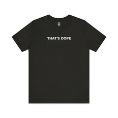Flat lay thumbnail of Cotton T-Shirt in color Black Heather on a white background