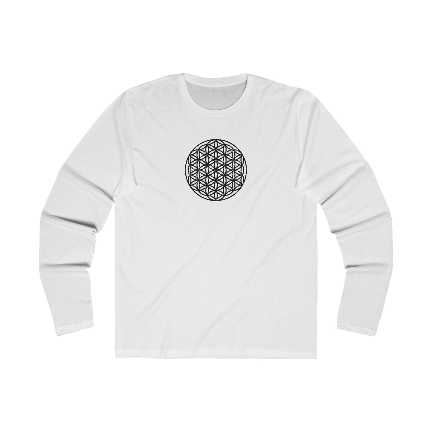 Vintage 'Flower Of Life' Men's Long Sleeve Tee