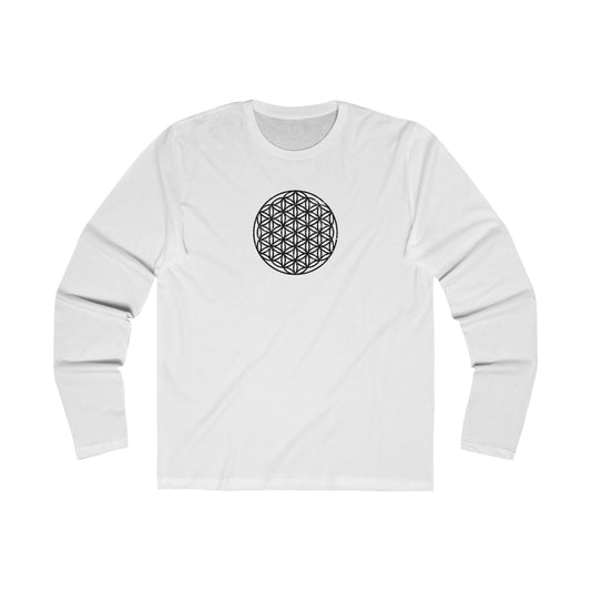 Vintage 'Flower Of Life' Men's Long Sleeve Tee