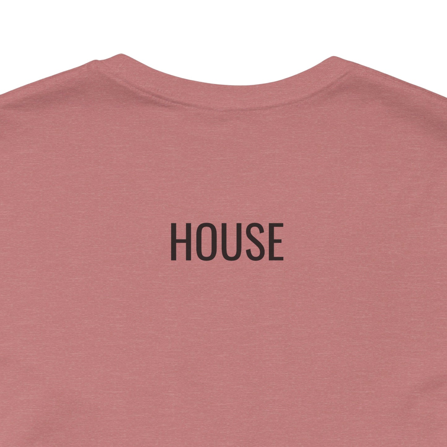 Women's HOUSE Jersey Short Sleeve Tee for DJs, Clubbing & dance music fans