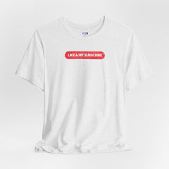 Flat lay thumbnail of Cotton and Polyester T-Shirt in color Ash on a white background