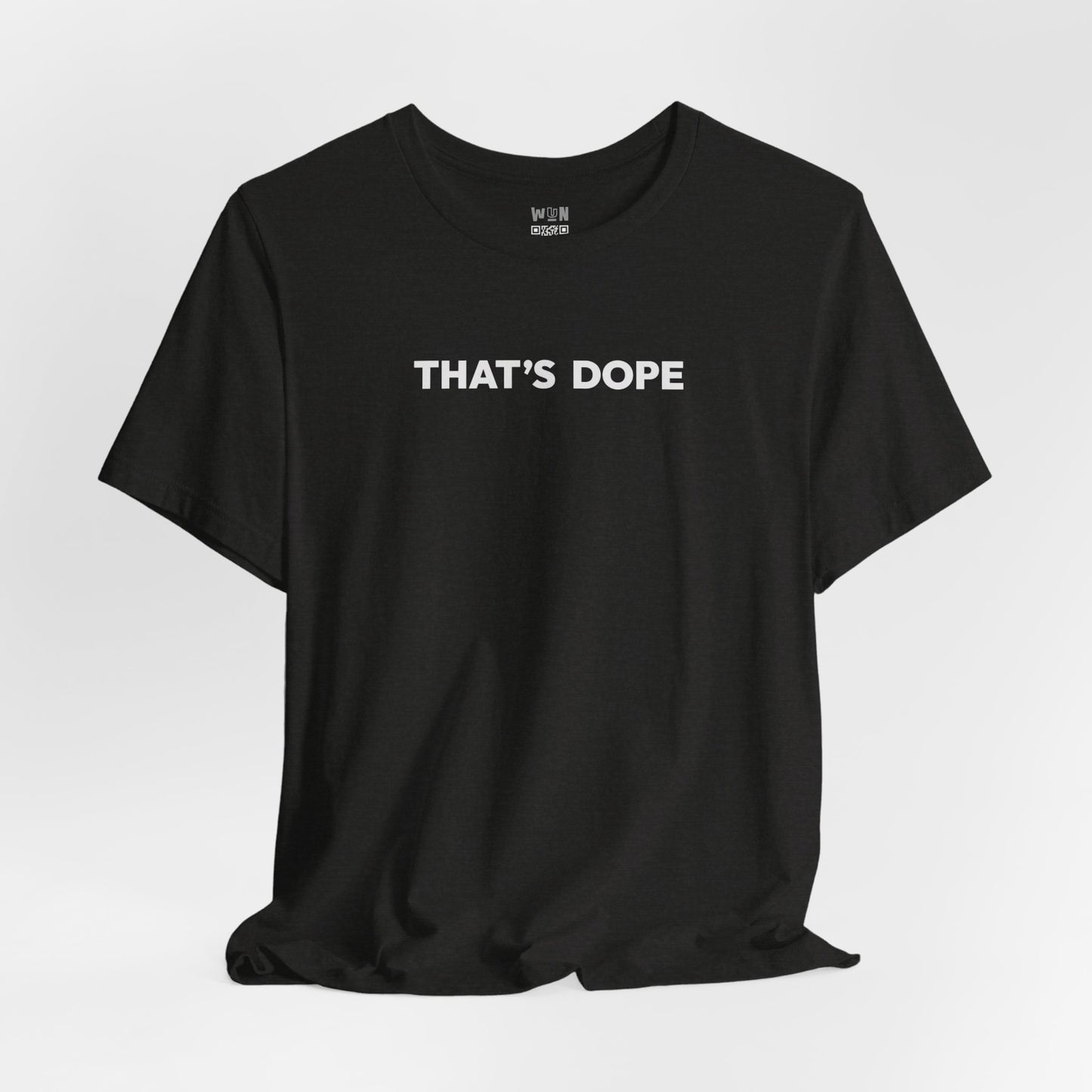 THAT'S DOPE Heather Cotton Short Sleeve Men's Tee