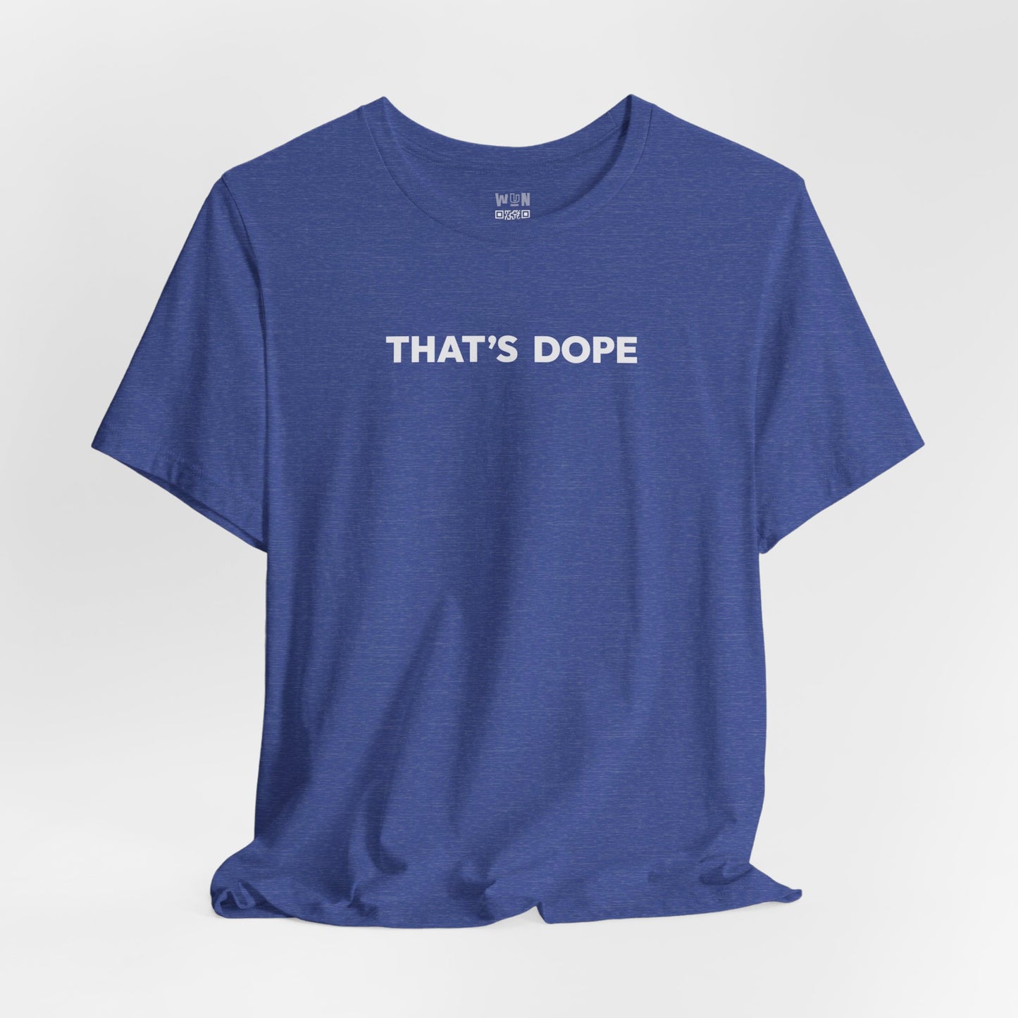 THAT'S DOPE Heather Cotton Short Sleeve Men's Tee