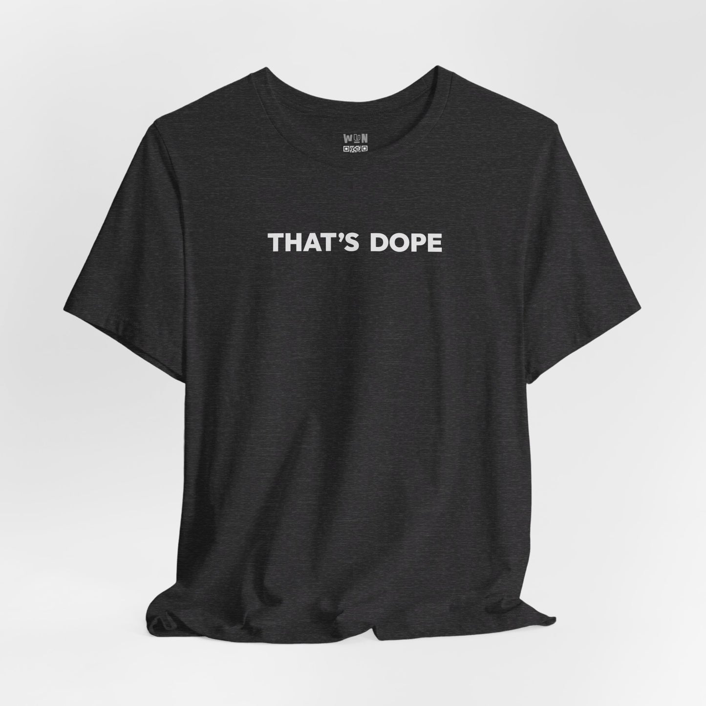 THAT'S DOPE Heather Cotton Short Sleeve Men's Tee