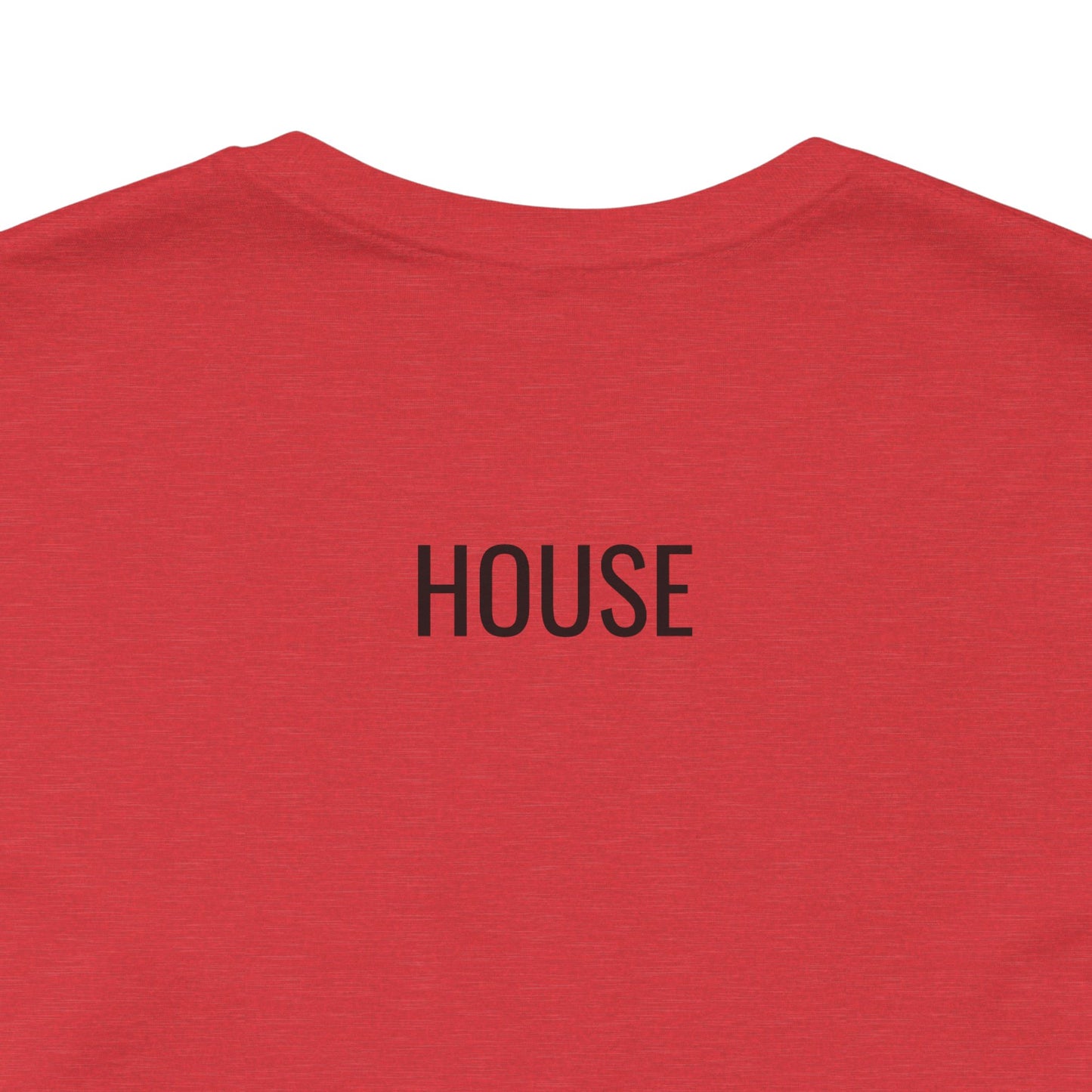 Women's HOUSE Jersey Short Sleeve Tee for DJs, Clubbing & dance music fans