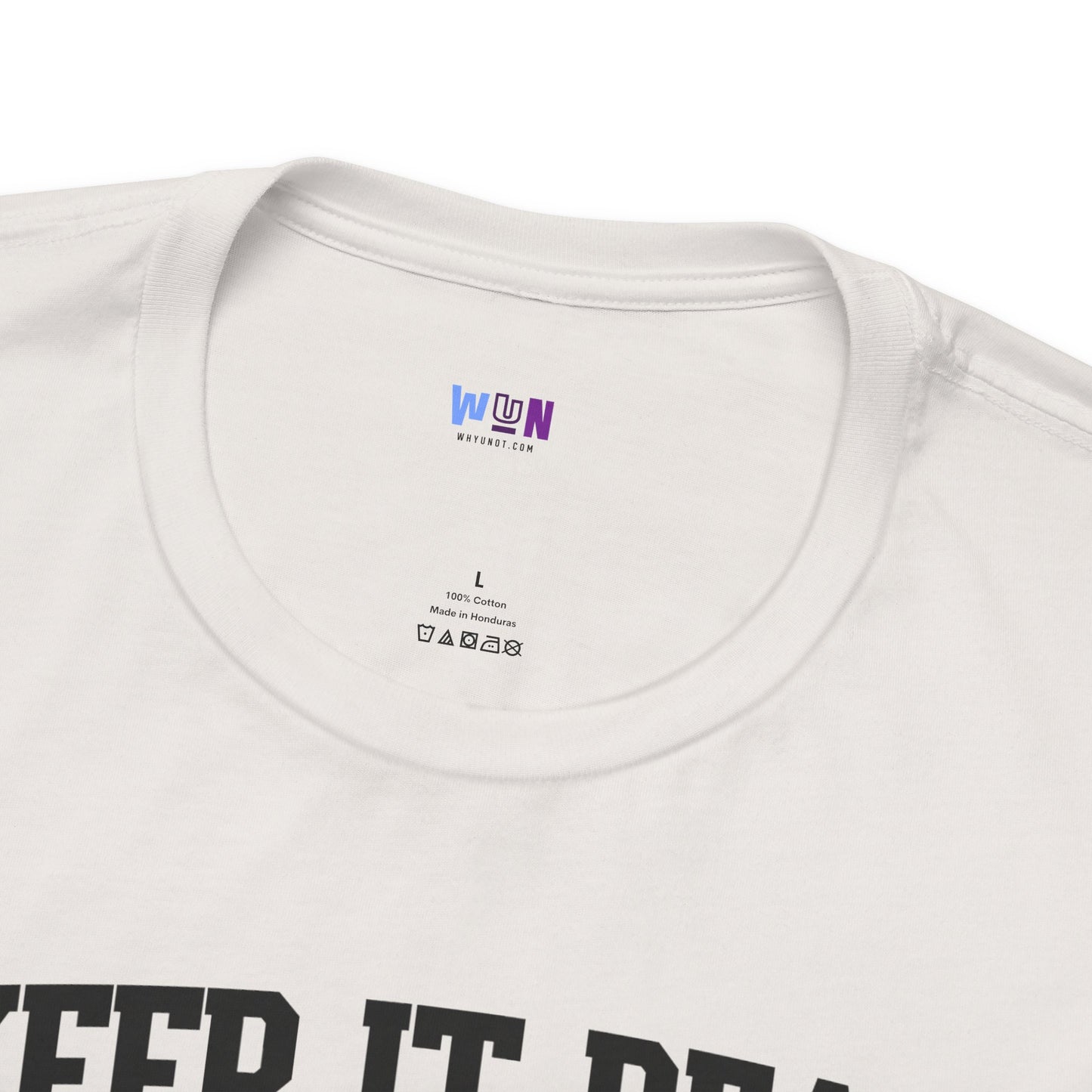 'Keep It Real' Soft Cotton College-Style Womens Tee