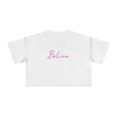 Flat lay thumbnail of Cotton T-Shirt in color White on a white background