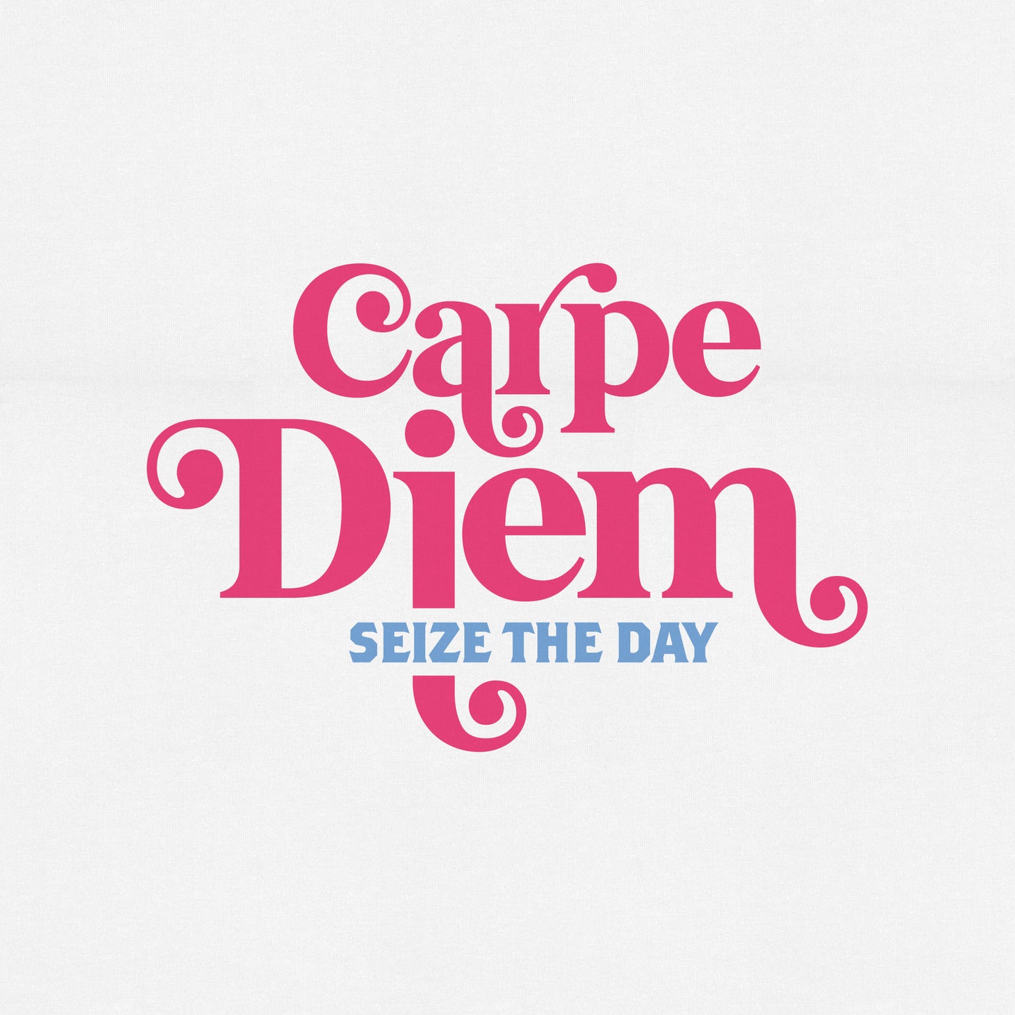 Carpe Diem (Seize The Day) with confidence Men's Tee