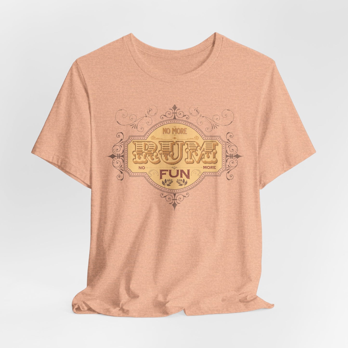 No More Rum No More Fun Men's Jersey Short Sleeve Tee