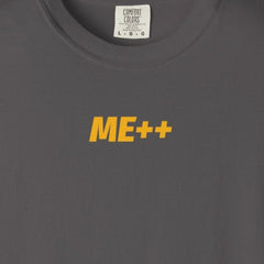 Flat lay thumbnail of Cotton T-Shirt in color Graphite on a white background